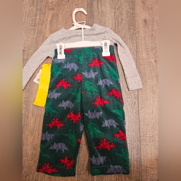 Boys dinosaur Christmas pajamas - Picture 5 of 5